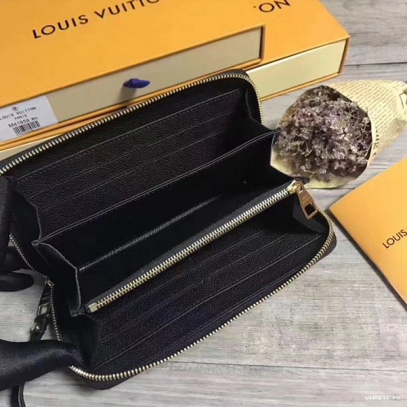WIS Vuitton ZIPPY WALLET Louis 0819